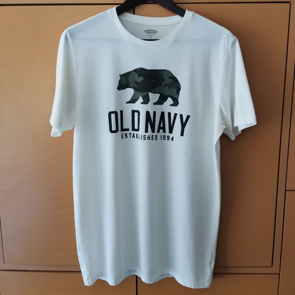 OLD NAVY Soft-Washed Logo-Graphic Tee for Men (M Tall) - Picture 2 of 8